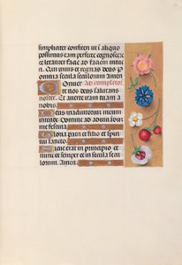 Stundenbuch der Königin Isabella der Katholischen, Königin von Spanien: Fol. 22r, um 1500 von Master of the First Prayerbook of Maximillian