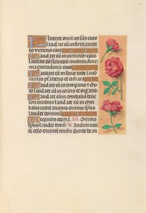 Stundenbuch der Königin Isabella der Katholischen, Königin von Spanien: Fol. 254r, um 1500 von Master of the First Prayerbook of Maximillian