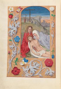 Stunden der Königin Isabella der Katholischen, Königin von Spanien: Fol. 260v, Klage, ca. 1500