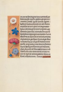 Stundenbuch der Königin Isabella der Katholischen, Königin von Spanien: Fol. 263v, Messe des Hl. Gregor, ca. 1500