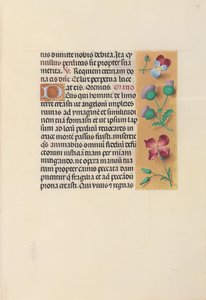 Stundenbuch der Königin Isabella der Katholischen, Königin von Spanien: Fol. 26r, um 1500 von Master of the First Prayerbook of Maximillian