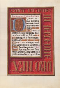 Stundenbuch der Königin Isabella der Katholischen, Königin von Spanien: Fol. 38r, ca. 1500