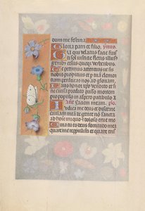 Stunden der Königin Isabella der Katholischen, Königin von Spanien: Fol. 61v, um 1500 von Master of the First Prayerbook of Maximillian
