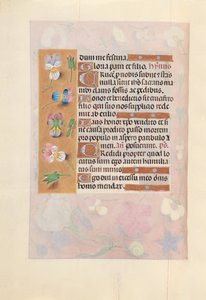 Stundenbuch der Königin Isabella der Katholischen, Königin von Spanien: Fol. 66v, ca. 1500 von Master of the First Prayerbook of Maximillian