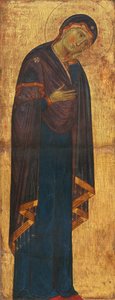 Die trauernde Madonna, um 1270-1275