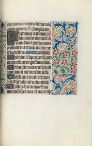 Stundenbuch Gebrauch von Rouen: fol. 125r, ca. 1470 von Master of the Geneva Latini