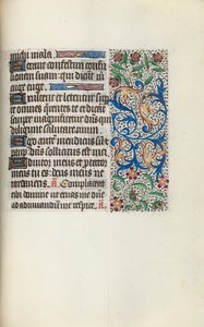 Stundenbuch Gebrauch von Rouen: fol. 127r, ca. 1470 von Master of the Geneva Latini