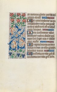 Stundenbuch Gebrauch von Rouen: fol. 138v, um 1470 von Master of the Geneva Latini