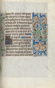 Stundenbuch Gebrauch von Rouen: fol. 151r, ca. 1470 von Master of the Geneva Latini