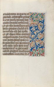 Stundenbuch Gebrauch von Rouen: fol. 20r, ca. 1470 von Master of the Geneva Latini