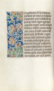 Stundenbuch Gebrauch von Rouen: fol. 21v, ca. 1470 von Master of the Geneva Latini