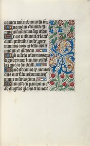 Stundenbuch Gebrauch von Rouen: fol. 31r, ca. 1470 von Master of the Geneva Latini