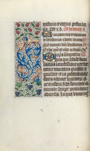 Stundenbuch Gebrauch von Rouen: fol. 49v, ca. 1470 von Master of the Geneva Latini