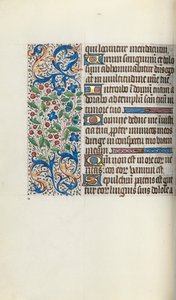 Stundenbuch Gebrauch von Rouen: fol. 52v, ca. 1470 von Master of the Geneva Latini