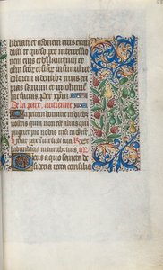 Stundenbuch Gebrauch von Rouen: fol. 55r, ca. 1470 von Master of the Geneva Latini
