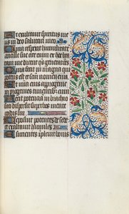 Stundenbuch Gebrauch von Rouen: fol. 74r, ca. 1470 von Master of the Geneva Latini