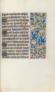 Stundenbuch Gebrauch von Rouen: fol. 76r von Master of the Geneva Latini