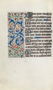 Stundenbuch Gebrauch von Rouen: fol. 81v, ca. 1470 von Master of the Geneva Latini