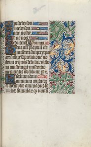 Stundenbuch Gebrauch von Rouen: fol. 96r, ca. 1470 von Master of the Geneva Latini