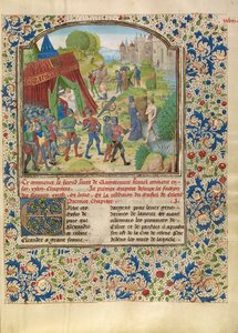 Alexanders Krankheit am Fluss Cydnus und der Tod von Sisinnes