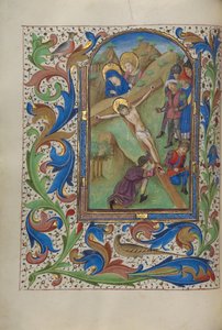 Christus ans Kreuz genagelt