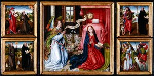 Triptychon der Verkündigung, ca. 1483