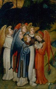 Ein Chor von Engeln, Fragment, wahrscheinlich der Geburt Christi