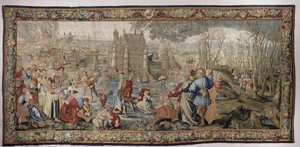 Winter, aus der Jahreszeiten-Serie von Lucas, ca. 1535 von Master of the Months of Lucas Master of the Months of Lucas