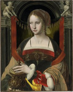 Heilige Maria Magdalena von Master of the Parrot