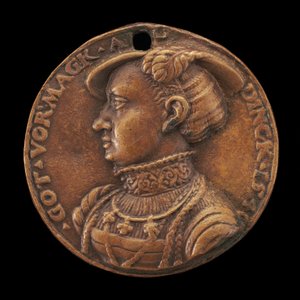 Emilia von Sachsen, Markgräfin von Brandenburg-Ansbach [Vorderseite] von Master of the Pistorius Medal