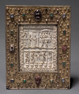 Reliquiar in Buchform, ca. 1000 von Master of the Registrum Gregorii