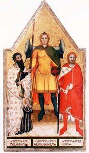 St. Michael der Erzengel mit St. Bartholomäus und St. Julian