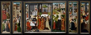 Das Leben und die Wunder der Heiligen Godelieve von Master of the Saint Godelieve Legend