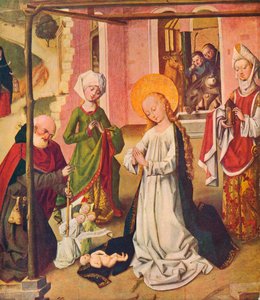 Anbetung des Kindes, ca. 1480, 1907 von Master of the St Bartholomew Altarpiece