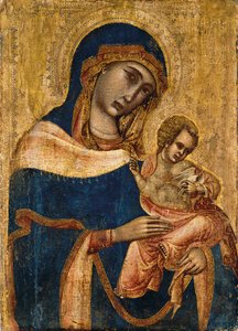 Madonna mit Kind, 2. Viertel des 14. Jahrhunderts