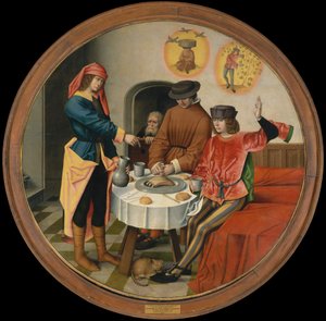 Joseph deutet die Träume seiner Mitgefangenen von Master of the Story of Joseph