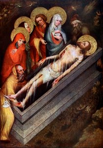 Das Grab Christi, Meister des Treboner Altars, ca. 1380, 1955