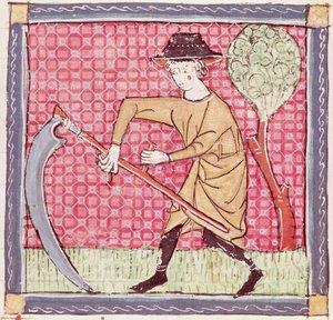 Fol.58v Juni: Heuernte