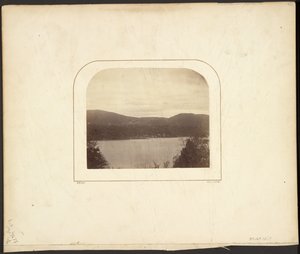 Landschaft mit See von Mathew B. Brady