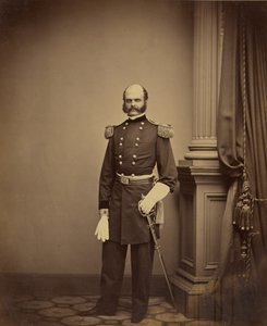 Generalmajor A.E. Burnside von Mathew B. Brady