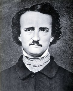 Porträt des amerikanischen Schriftstellers Edgar Allan Poe (1809 - 1849), Fotografie von Brady im 19. Jahrhundert