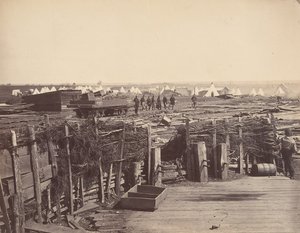 Befestigungen, Manassas, besetzt von der 13. Mass., 1862