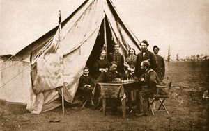 General James H. Wilson und Freunde, 1861-65