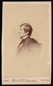 Porträt von Rev. George Whitefield Samson 1819-1896, vor 1896 von Mathew Brady