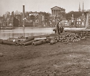 Ruinen von Richmond, Virginia von Mathew Brady