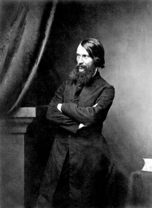 Thaddeus Hyatt: Amerikanischer Abolitionist, New York, ca. 1857 von Mathew B. Brady