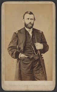 Generalmajor Ulysses S. Grant, Offizier der Bundesarmee von Mathew and studio Brady