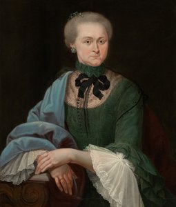 Porträt einer Frau von Mathias de Visch