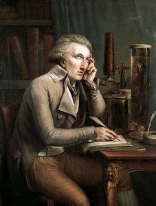 Porträt von Georges Léopold Cuvier von Mathieu Ignace van Bree