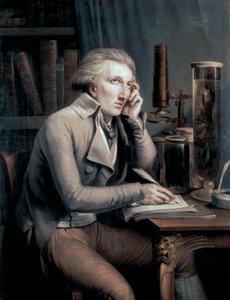 Porträt von Georges Leopold Cuvier von Mathieu Ignace van Bree